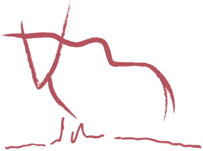 Gemalter Ochse. Logo vom Weingut Marugg